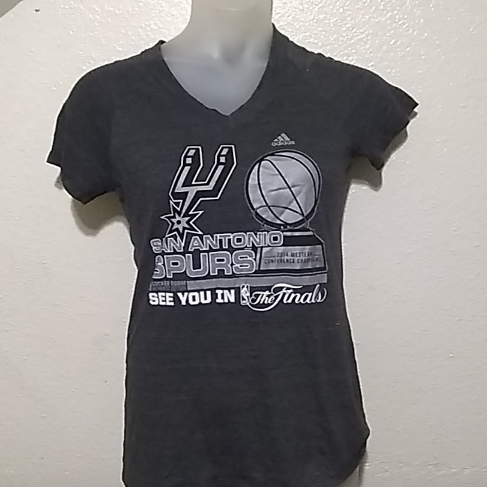 Adidas NBA Gray San Antonio Spurs size M